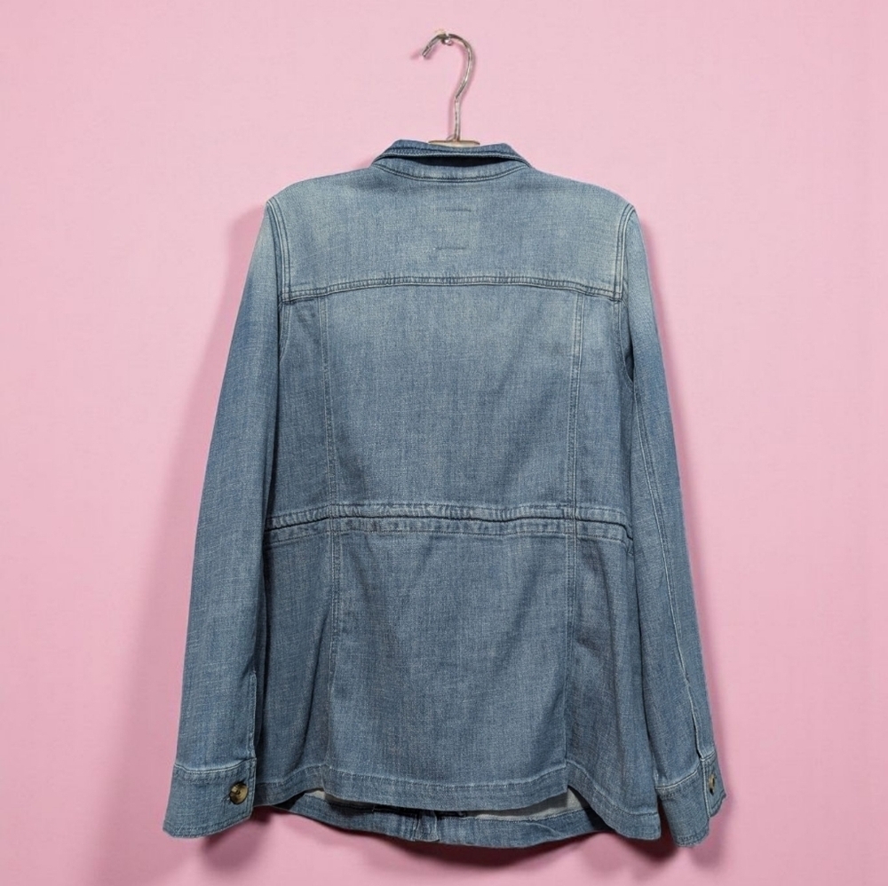 Sonoma Goods For Life Utility Denim Women's Jacket (EUC) (Large) - Picture 7 of 8